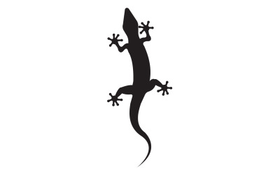 Eidechse Chamäleon Home Lizard Logo v47