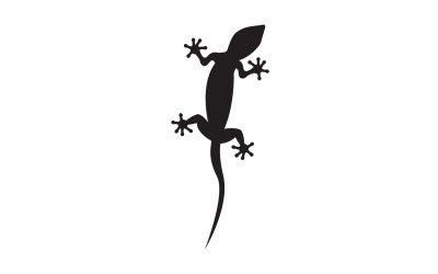 Eidechse Chamäleon Home Lizard Logo v59