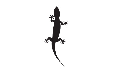Lagarto camaleón logotipo de lagarto casero v57