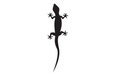 Lizard chameleon home lizard logo v60