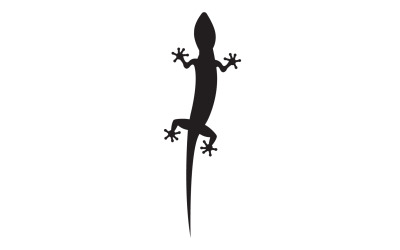 Lizard chameleon home lizard logo v61