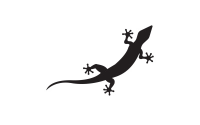 Logo jaszczurki domowej jaszczurki-kameleona v48