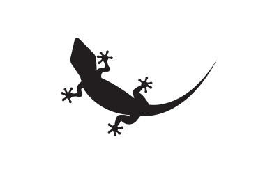 Logo jaszczurki domowej jaszczurki-kameleona v54