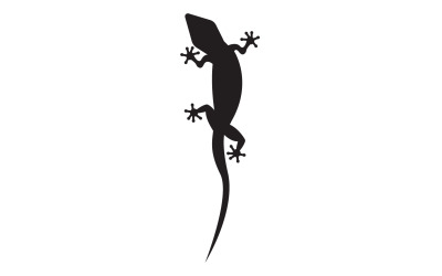 Logo jaszczurki domowej jaszczurki-kameleona v62
