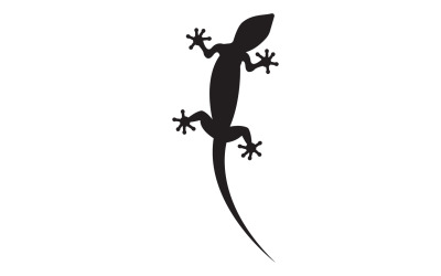 Logo jaszczurki domowej jaszczurki-kameleona v64