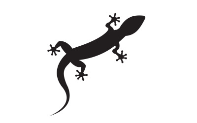 Logotipo do lagarto camaleão lagarto v49