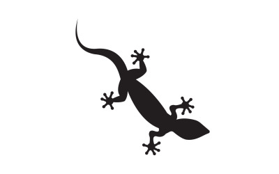 Logotipo do lagarto camaleão lagarto v56