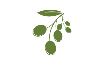 Olej olivový ikona šablony logo vektor v49
