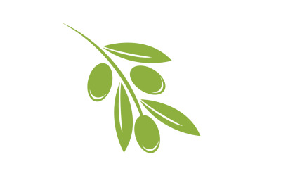 油橄榄图标模板标志矢量 v58