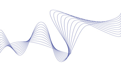 Ekvalizér zvukových vln Šablona logo v3