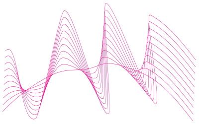 Equalizzatore delle onde sonore Logo modello v12