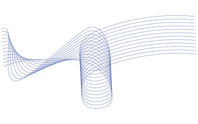 Sound wave equalizer Template logo v17
