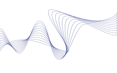 Sound wave equalizer Template logo v3