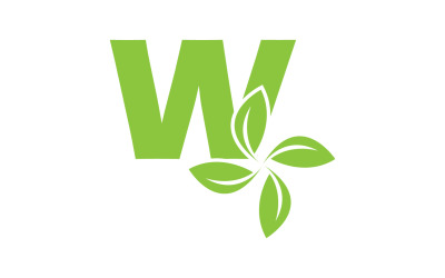 W harfi ilk şirket adı vektörü v41