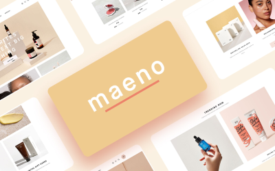Ap Maeno - Shopify тема для косметики и красоты