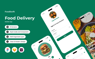 FoodSwift – aplikacja mobilna do dostarczania jedzenia