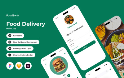 FoodSwift – mobile App für die Lieferung von Lebensmitteln