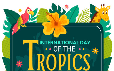 Ilustração dos 12 dias dos trópicos