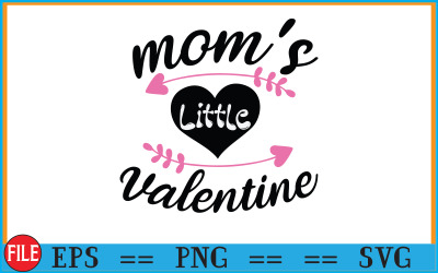 Мамы для беременных Маленький День святого Валентина Симпатичное объявление Дизайн детской футболки Нужен