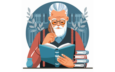 Ilustração do Dia Mundial da Poesia