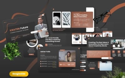 Kraten - Creative Corporate Googleslide Template