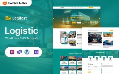 Logifast - 运输与物流 WordPress Elementor 主题