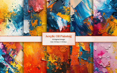 Abstract kleurrijk acryl olieverfschilderij textuur en aquarel inkt alcohol splash achtergrond