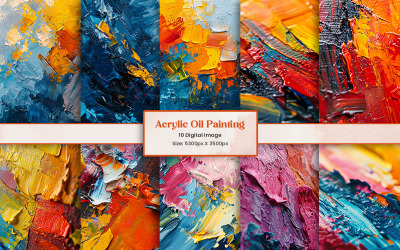 Abstrakt färgglad akryl oljemålning eller akvarell bläck penseldrag bakgrund