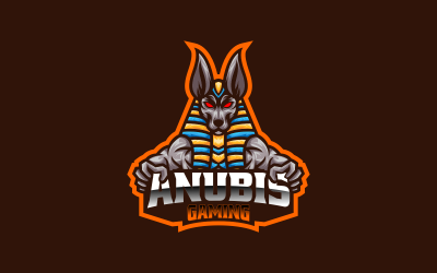 Anubis E-Sports und Sportlogo