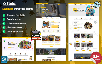 Edube – Oktatási WordPress téma