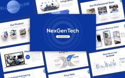 NexGenTech bemutatósablon