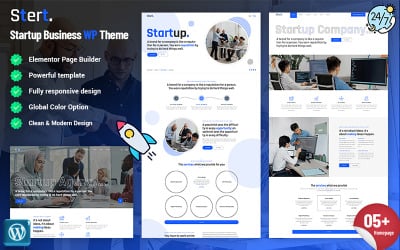 Stert - Startup Business WordPress Theme