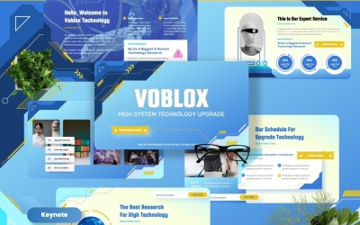 Voblox — Шаблоны Keynote по технологиям