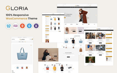 Gloria - Plantilla responsiva de WooCommerce