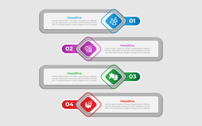 Progettazione di elementi infografici statistici eps vettoriali per il concetto di business.