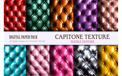 Capitone 纺织纹理。人造革。
