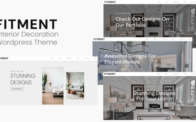 Fitment - Thème WordPress pour la décoration intérieure