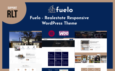 Fuelo – адаптивна тема WordPress для нерухомості