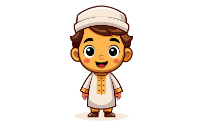 Cute Little Ramadhan Boy Design 07