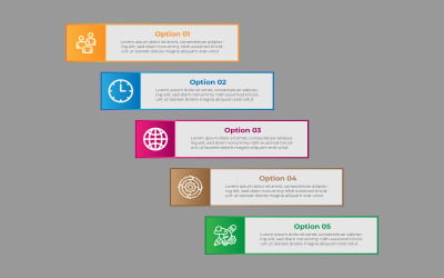 Free vector eps modern infographic design template.