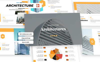 Arquitetura - modelo de apresentação em PowerPoint