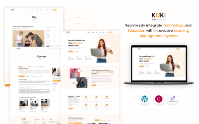 KUKI Education - LMS WordPress-tema