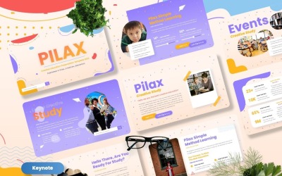 Pilax – Kids World Keynote sablonok