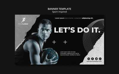 Basketball-Training-Social-Media-Beitragsvorlage