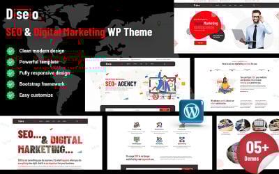 Diseio – WordPress-Theme für SEO und digitales Marketing