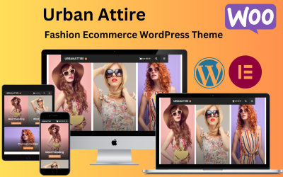 Urban Attire – divatos e-kereskedelmi WordPress téma