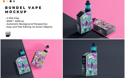 Bundle Vape Mockup Template 2