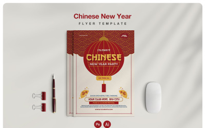 Dépliant du festival du nouvel an chinois