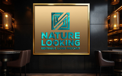 Interior board mockup | sign board mockup | restaurant board mockup