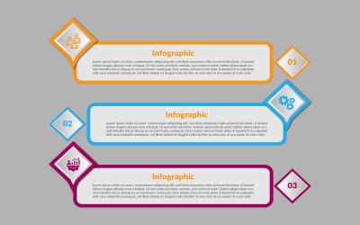 Kreativ vektor eps business infographic design.